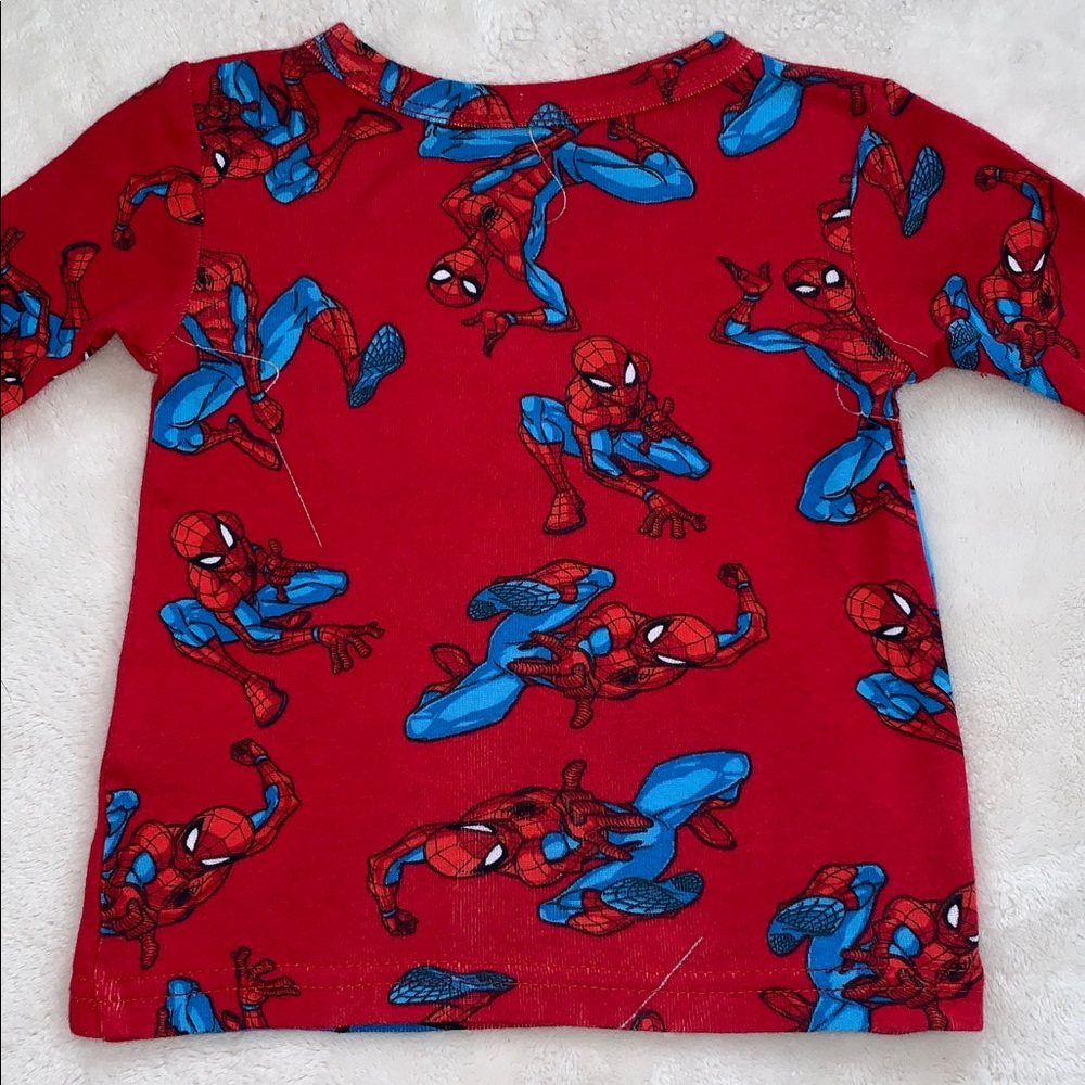 Spider-Man Pajama Set 2T EUC Marvel Spiderman - Picture 5 of 7